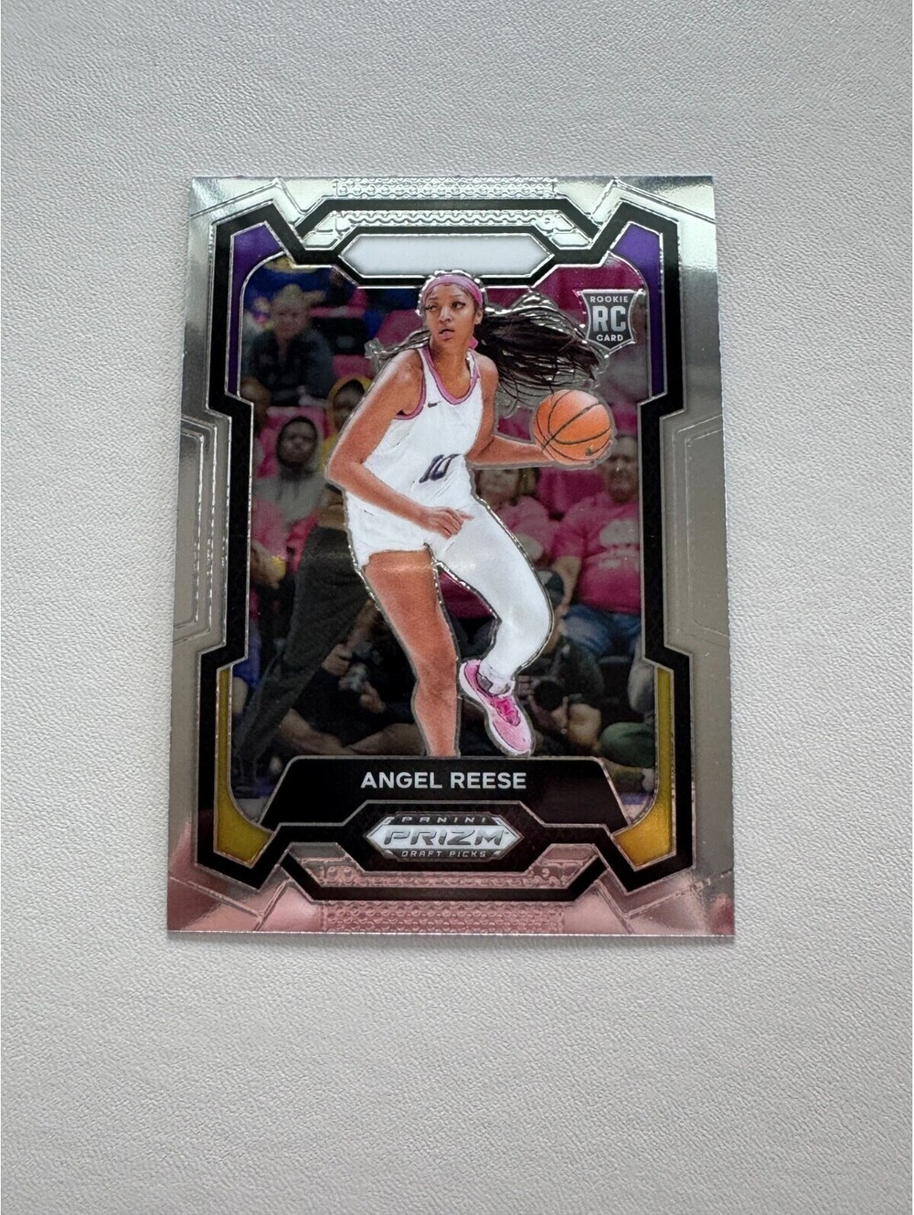 2024 Panini Prizm Draft Picks Basketball Angel Reese #38 Rookie Card Base RC NM+